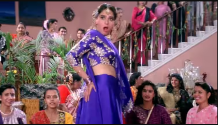 Did Madhuri Dixit's Purple Saree In 'Hum Aapke Hain Koun' Have Real Diamonds? Actress Shares Details