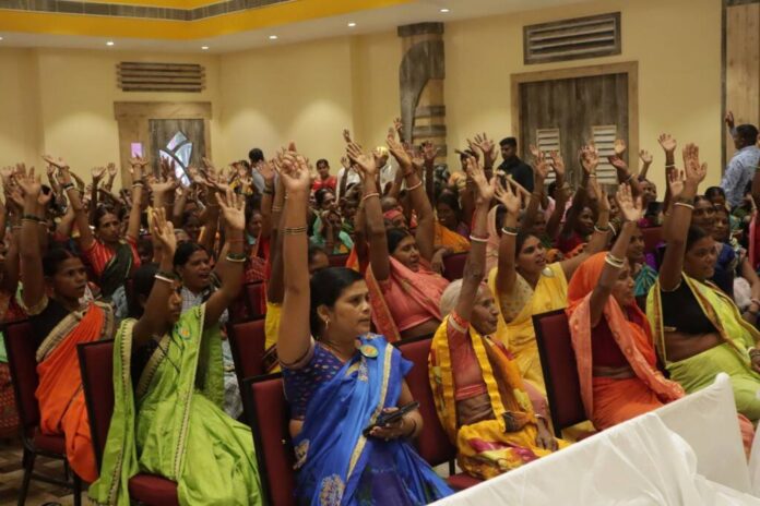 At least 700 women leaders came together to share their stories about solar adoption and celebrate their contributions to the field recently in Bihar. These significant ‘Solar Sabhas’ took place in Nalanda and Gaya, with the participation of key government officials, policymakers, and organizations in the solar and renewable energy sector. Organized by ‘Bolega Bihar,’ a program working closely with women entrepreneurs in the state to promote clean energy solutions at India’s grassroots, these Sabhas highlighted the importance of adopting solar energy at the local level. The events featured panel discussions, and stalls showcasing solar products, and acknowledged the pivotal role of women in driving the transition to sustainable energy in Bihar. Both gatherings, at Rajgir & Gaya, were uniquely women-centric in the context of renewable energy usage in the State. Various women leaders shared their journey through the transformative solar energy campaign and those who successfully completed the program were felicitated at the event. The events proved to be an ideal platform for cross-engagement with women who took part in live discussions with civic administrators and decision-makers to share innovative ideas and discuss the use of renewable energy for household and entrepreneurial purposes. “We are overwhelmed by the responses we received from both the Solar Sabhas. The sessions proved beneficial for women entrepreneurs as they gained insights into key leadership skills and various training modules to effectively utilize solar and DRE solutions at both household and business levels. The event also facilitated their understanding of new solar products, with arranged demos,” said Deepti Ojha, senior campaigner, Bolega Bihar. The discussions also highlighted the remarkable potential of the solar and DRE (Decentralized renewable energy) systems to uplift the lives of women and families and called for a program effort to ensure better services and new policies to bring positive change in the renewable energy sector. The ‘Bolega Bihar’ Solar Art Installation, which was also featured during Bihar Diwas 2023, was on display at the meet along with various stalls featuring an array of inventive products. Mr. Mani Bhushan Jha, Senior Program Associate WRI (World Resources Institute) India Climate Program, at the Nalanda program, said, “Given the population density and the land scarcity, innovative solutions like rooftop solar, solar trees in the farms, and community-owned cold storage powered by DRE will be significant for Bihar’s Climate goals and for generating green jobs. However, it is important that the future climate projections are included while designing any DRE project to make the solutions climate resilient.” Divya Gaur, program associate, powering livelihoods, Council on Energy, Environment and Water (CEEW), in Gaya, said, “Promoting DRE as a central focus in women’s socio-economic development empowers them through access to reliable, clean energy for local economic opportunities, fostering micro-entrepreneurship. These technologies not only increase income but also enhance productivity, reduce drudgery, save time and energy. Prioritizing women and leveraging their competence to drive community-level change, such as in Bihar, will ensure a just and inclusive clean energy transition, where no one is left behind.” The outcome of both the ‘Solar Sabhas’ has helped to craft a charter of recommendations that Bolega Bihar has submitted to the government stakeholders in the state of Bihar.